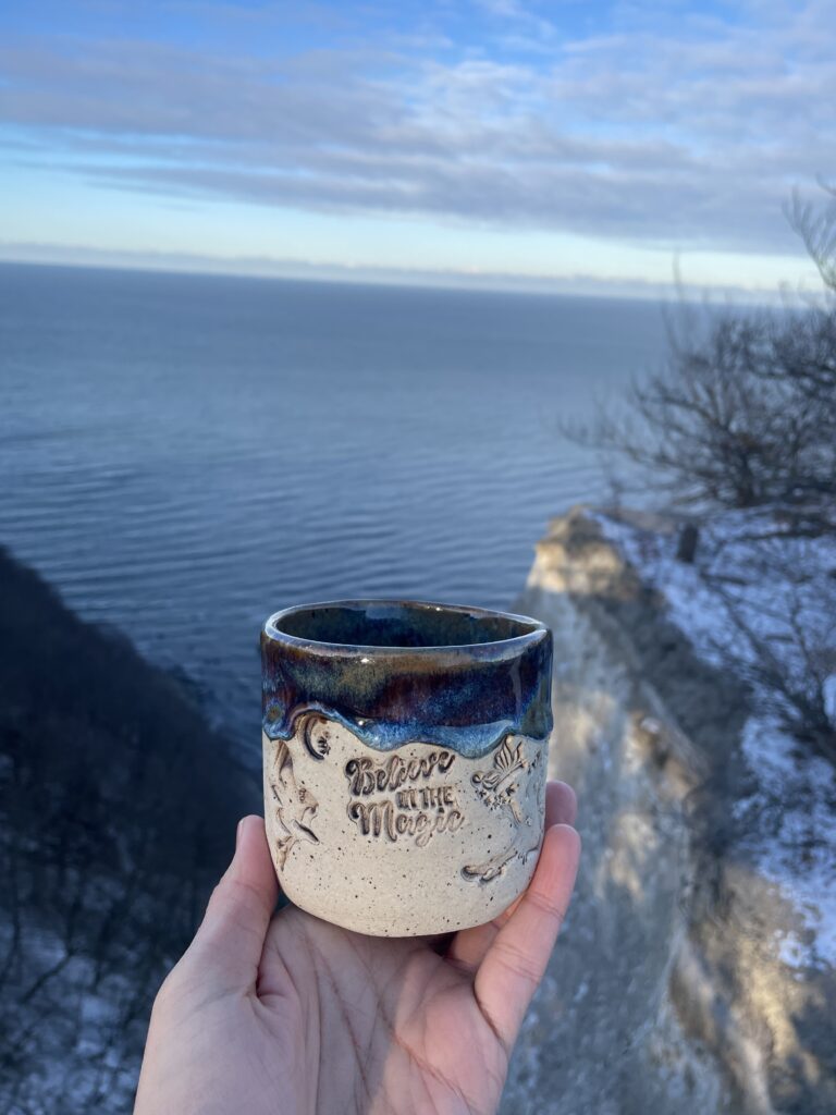 Der Königstuhl auf Rügen Elfen Becher magisch magischer Ort